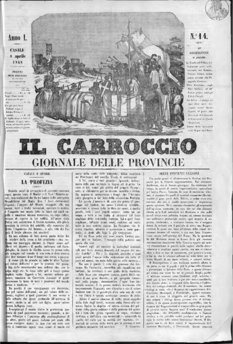 Il Carroccio - Edizione 14 del 08/04/1848